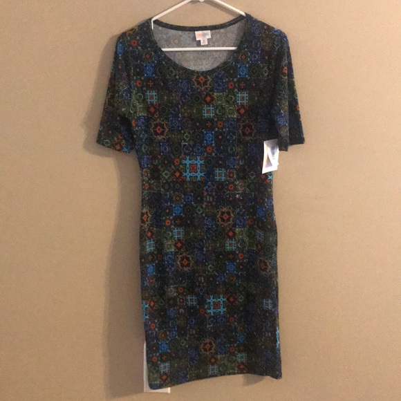 LuLaRoe Julia dress - Picture 1 of 2